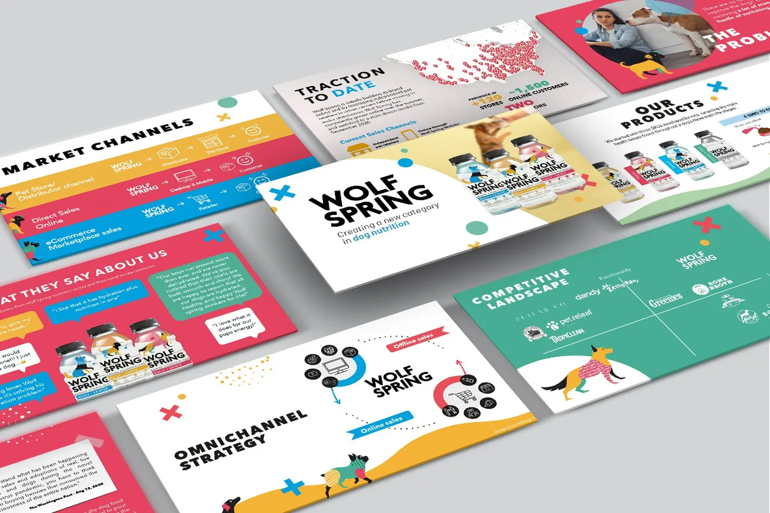 Wolf Spring Pitch deck mockup